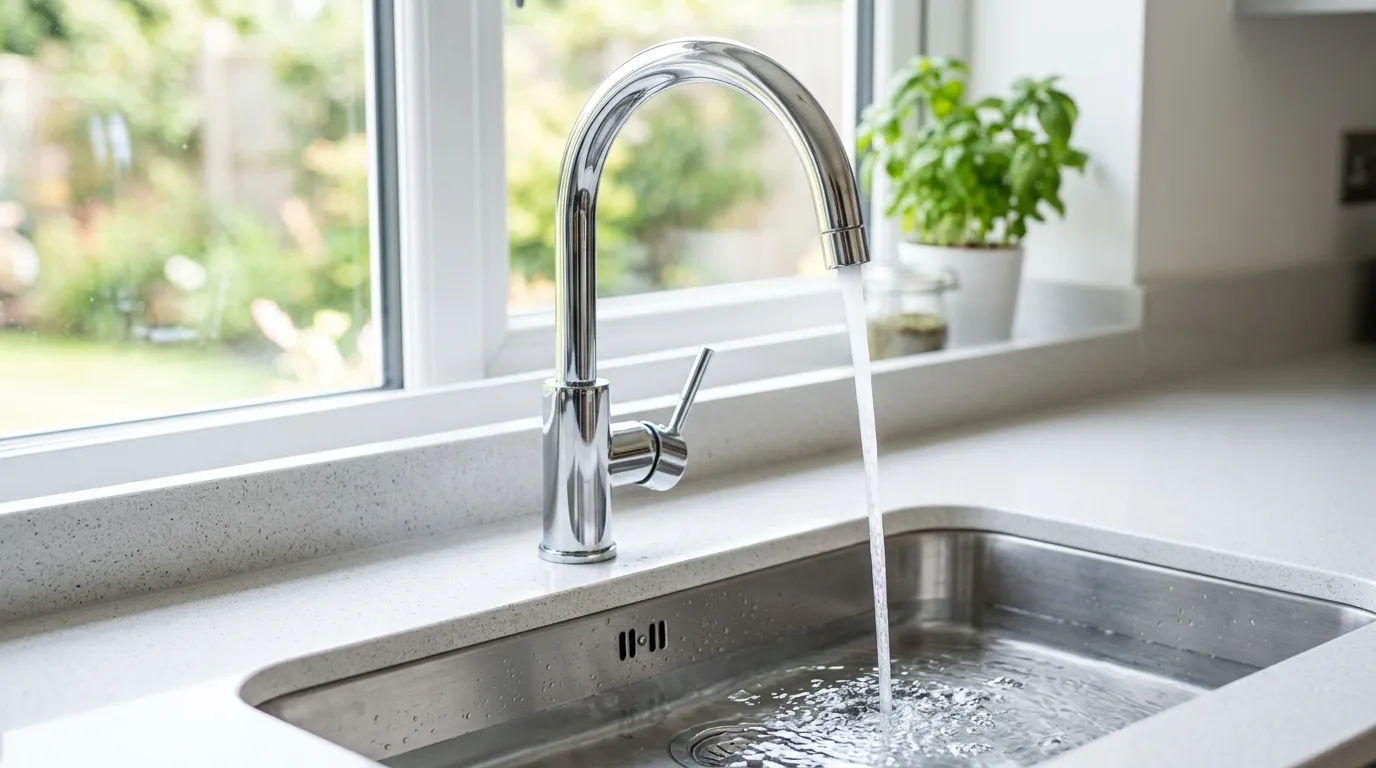 Local Plumbing Master Pros same day plumber fixing a faucet in Anson, TX